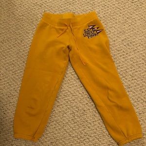 Yellow PINK Capris Size XS (fits small/medium)